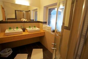 Kúpeľňa v ubytovaní Anblick Appartement with lake view