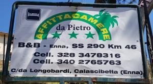 Certifikát, hodnocení, plakát nebo jiný dokument vystavený v ubytování B&B - Affittacamere da Pietro - Enna