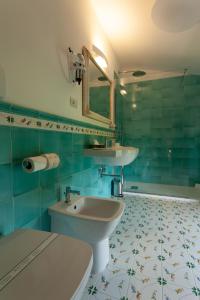 Koupelna v ubytování Hotel Villa San Lucchese