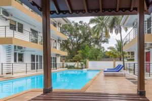 A piscina em ou perto de Rainforest Enclave, Arpora - 10 mins to Baga beach