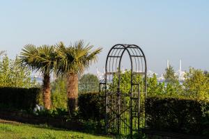 New Cottage & spa de nage Guesthouse外面的花园