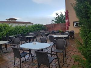 Restaurace v ubytování Ametist Casa Leului