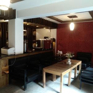 Kuchyň nebo kuchyňský kout v ubytování Kumari Guest House