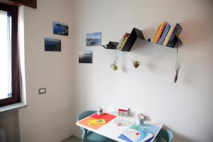 Knihovna v bed and breakfast