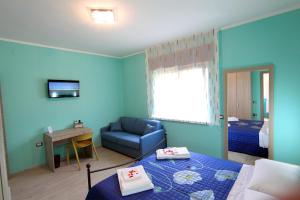 Posezení v ubytování B&b VerdeMare Camerota