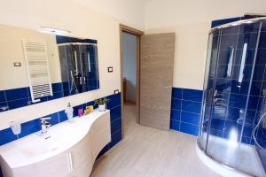 Koupelna v ubytování B&b VerdeMare Camerota
