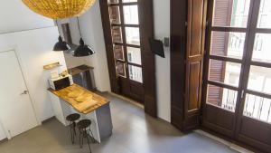 Kuchyň nebo kuchyňský kout v ubytování Apartamentos Málaga Picasso