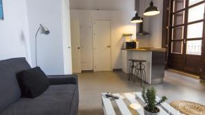 Kuchyň nebo kuchyňský kout v ubytování Apartamentos Málaga Picasso