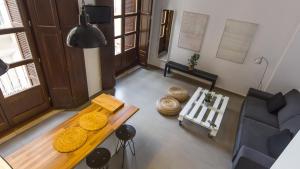 Posezení v ubytování Apartamentos Málaga Picasso