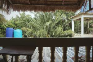Μπαλκόνι ή βεράντα στο Marina hut guest house