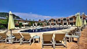 Bazén v ubytování Dalyan Resort & Spa nebo v jeho okolí