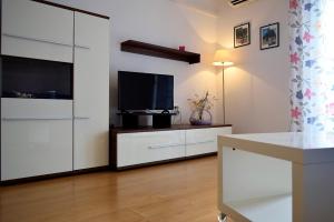 Kuchyňa alebo kuchynka v ubytovaní Sunnyy Beacch Apartments