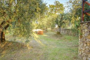 A garden outside Tuscan Roots