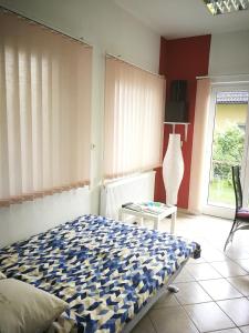 Postel nebo postele na pokoji v ubytování Apartma Peter1a