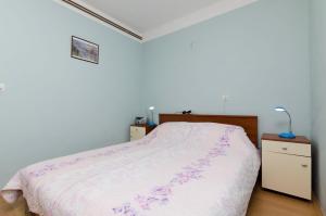 Postel nebo postele na pokoji v ubytování Apartments Luka
