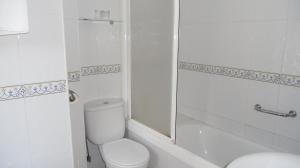 Koupelna v ubytování Hostal París