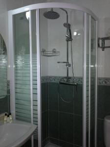A bathroom at Hotel Libertador