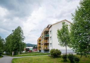 Budova, kde se apartmán nachází