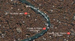 a map of the city of raja san marino at Apartment Goldoni in Venice