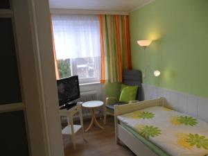 Postel nebo postele na pokoji v ubytování Pension Hendling