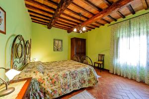 Katil atau katil-katil dalam bilik di Agriturismo Colle di Mezzo