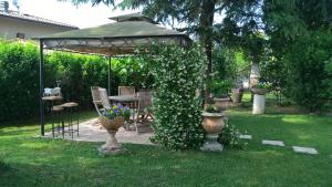 Zahrada ubytování B&B Il Glicine