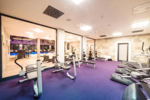 Fitness centrum a/nebo fitness zařízení v ubytování Village Resort Hanuliak Apartmany