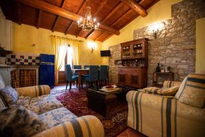 Ruang duduk di Agriturismo Vita Nova