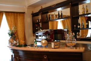 Nápoje v ubytování Grand Hotel Palace