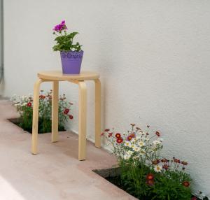 Zahrada ubytování Cozy Coastal apartment GaMa