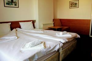 Postel nebo postele na pokoji v ubytování R&G Hotel