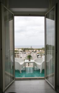 Balkón nebo terasa v ubytování Aria Di Mare B&b