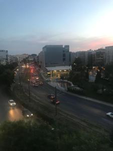 Pohľad na východ alebo západ slnka z apartmánu alebo blízkeho okolia