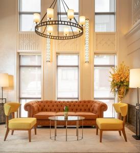 A seating area at Millennium Istanbul Golden Horn