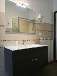 A bathroom at Il Merlo