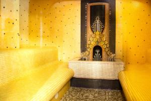 Posezení v ubytování Grand SPA Lietuva Serviced Apartments Dzūkija