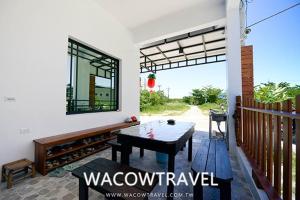 Balkón nebo terasa v ubytování Mann Liuqiu Homestay