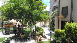 Zahrada ubytování B&B Il Melograno