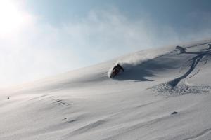 Scheibenwald Hütte talvel