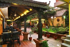 Zahrada ubytování Taleju Boutique Hotel