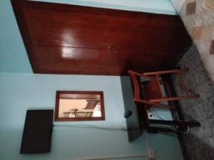 TV a/nebo společenská místnost v ubytování Hostal Can Marinés