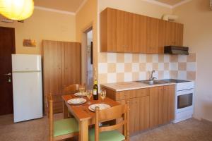 מטבח או מטבחון ב-Minas Apartments