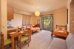 אזור ישיבה ב-Minas Apartments