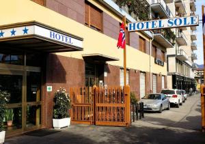 Budynek, w którym mieści się hotel