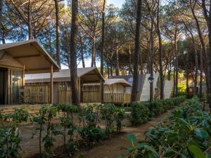 Zahrada ubytování Camping Free Beach