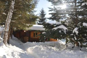 Chalet Edelweiss durante l'inverno