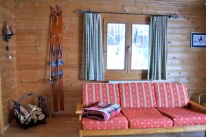 Area soggiorno di Chalet Edelweiss