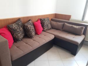 Ein Sitzbereich in der Unterkunft Apartments Knežević