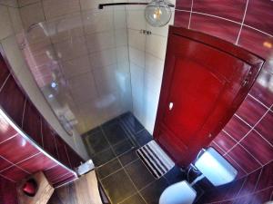 Koupelna v ubytování Kulla Dula Guesthouse