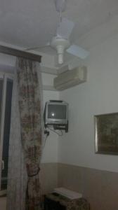 TV a/nebo společenská místnost v ubytování Hotel Stadler 2